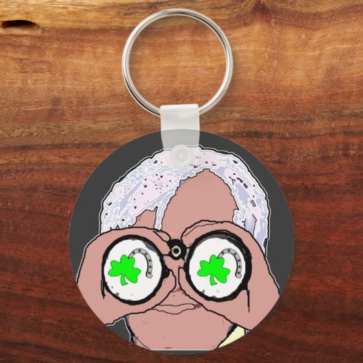 Blick auf Lucky Schlüsselanhänger (Vorderseite)