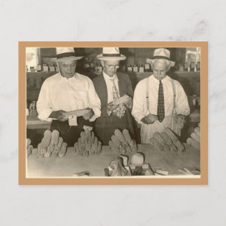 Blick auf Mais Postkarte