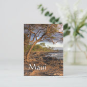 Blick auf Maui Postkarte (Stehend Vorderseite)
