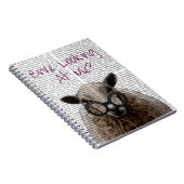 Blick auf Me DeNiro Sheep 2 Notizblock (Rechte Seite)