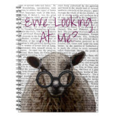 Blick auf Me DeNiro Sheep 2 Notizblock (Vorderseite)