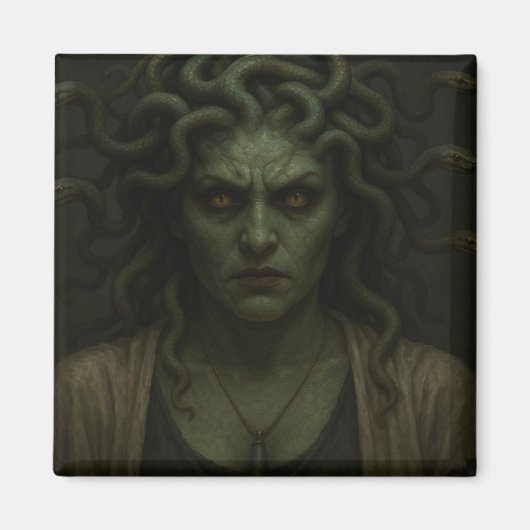 Blick auf Medusa Magnet (Vorne)