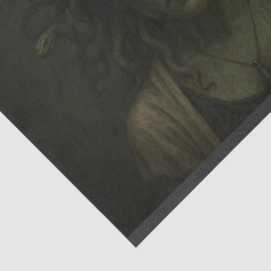 Blick auf Medusa Seidenpapier (Ausschnitt)