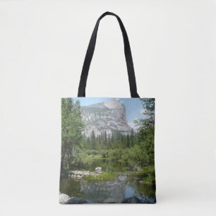Blick auf Mirror Lake im Yosemite National Park Tasche