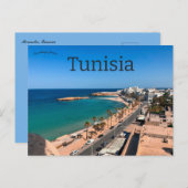 Blick auf Monastir Tunesien Postkarte (Vorne/Hinten)