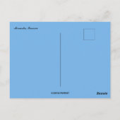 Blick auf Monastir Tunesien Postkarte (Rückseite)