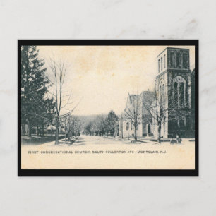 Blick auf Montclair, NJ 1906 Vintage Postkarte