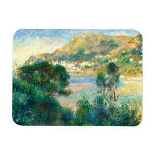 Blick auf Monte Carlo vom Cap Martin, Renoir Magnet