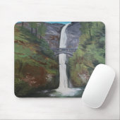 Blick auf Multnomah Falls Mousepad (Mit Mouse)