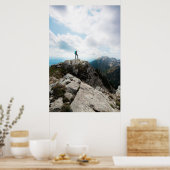 Blick auf neue Abenteuer Poster (Küche)