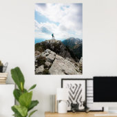 Blick auf neue Abenteuer Poster (Heimbüro)