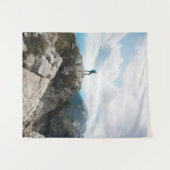Blick auf neue Abenteuer Wandteppich (Vorderseite (Horizontal))