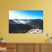 Blick auf neue Horizonte Leinwanddruck (Insitu (Wohnzimmer))