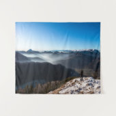 Blick auf neue Horizonte Wandteppich (Vorderseite (Horizontal))