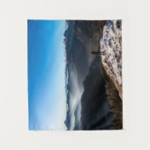 Blick auf neue Horizonte Wandteppich (Vorderseite)