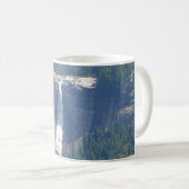 Blick auf Nevada Falls von Glacier Point, CA Kaffeetasse (VorderseiteRechts)