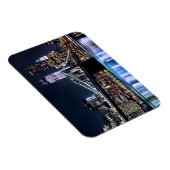 Blick auf New Yorks Brooklyn Bridge-Reflexion Magnet (Rechte Seite)