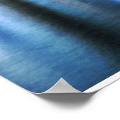 Blick auf New Yorks Brooklyn Bridge-Reflexion Poster (Ecke)