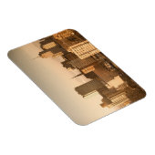 Blick auf Nob Hill in San Francisco, mit Nebel Magnet (Rechte Seite)