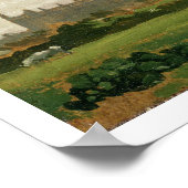 Blick auf Oxford (Öl auf der Tafel) Poster (Ecke)