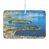 Blick auf Queenstown vom Gipfel von Bob, Neuseelan Autolufterfrischer (Vorderseite)