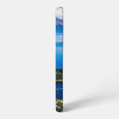 Blick auf Queenstown vom Gipfel von Bob, Neuseelan Samsung Galaxy Hülle (Linke Seite)