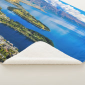 Blick auf Queenstown vom Gipfel von Bob, Neuseelan Sherpadecke (3/4)