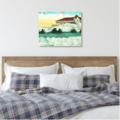 Blick auf RiesenBreakers und den Sonnensaal Leinwanddruck (Insitu (Schlafzimmer))