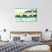 Blick auf RiesenBreakers und den Sonnensaal Leinwanddruck (Insitu (Schlafzimmer))