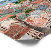 Blick auf Riga Lettland Poster (Ecke)