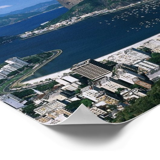 Blick auf Rio Poster (Ecke)