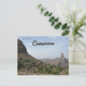 Blick auf Rumsiki Kamerun Postkarte (Stehend Vorderseite)