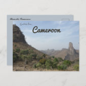 Blick auf Rumsiki Kamerun Postkarte (Vorne/Hinten)