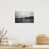 Blick auf Schiffe bei der 15. jährlichen Regatta Poster (Küche)