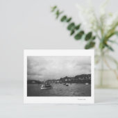 Blick auf Schiffe bei der 15. jährlichen Regatta Postkarte (Stehend Vorderseite)