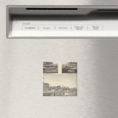 Blick auf Sea Grove, Cape May Point Magnet (In Situ (Geschirrspüler))