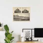 Blick auf Sea Grove, Cape May Point Poster (Heimbüro)