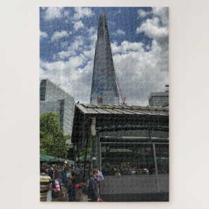 Blick auf Shard, Borough Market, London Großbritan Puzzle