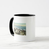 Blick auf Strand und Clay Tasse (Vorderseite Links)