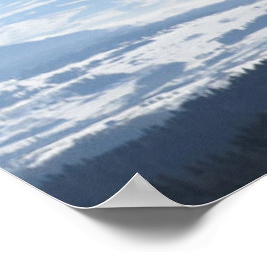 Blick auf Tatra aus Gorce Poster (Ecke)