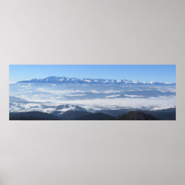 Blick auf Tatra aus Gorce Poster