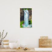 Blick auf Taughannock Falls Poster (Küche)