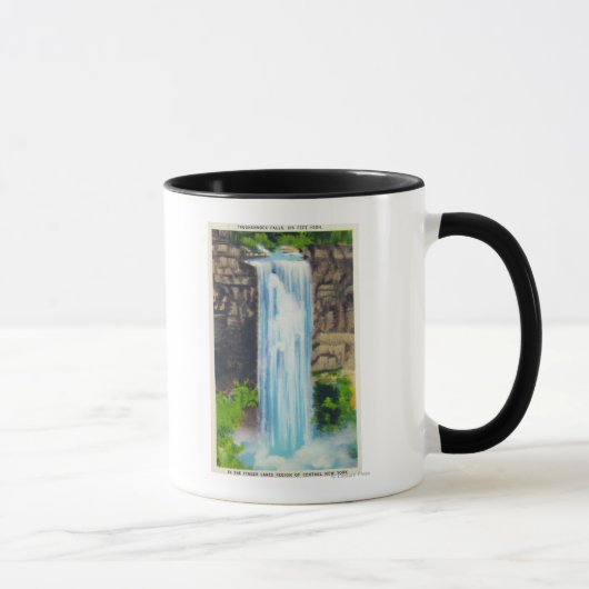 Blick auf Taughannock Falls Tasse (Rechts)