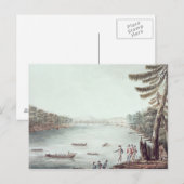 Blick auf Ticonabweicha von einem Punkt aus Postkarte (Vorne/Hinten)