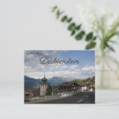 Blick auf Triesenberg Liechtenstein Postkarte (Stehend Vorderseite)