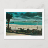 Blick auf US-Kriegsschiffe im OceanSanta Cruz, CA Postkarte (Vorderseite)