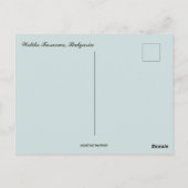 Blick auf Weliko Tarnowo Bulgarien Postkarte (Rückseite)