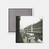 Blick auf Westbourne Grove, London Magnet (Vorderseite/Rückseite)