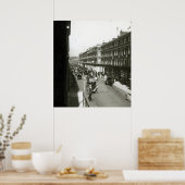 Blick auf Westbourne Grove, London Poster (Küche)