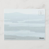 Blick auf Winnipesaukee Postkarte (Rückseite)